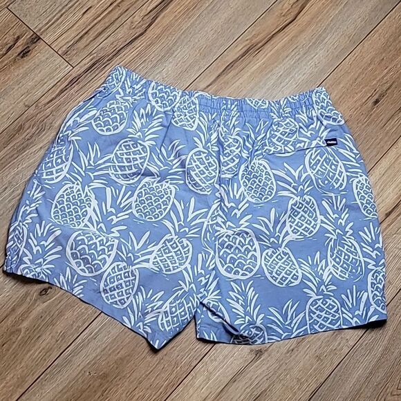 Chubbies Men's XXL 5.5" Classic Swim Trunk Blue Pineapple (D0031) - Picture 4 of 4